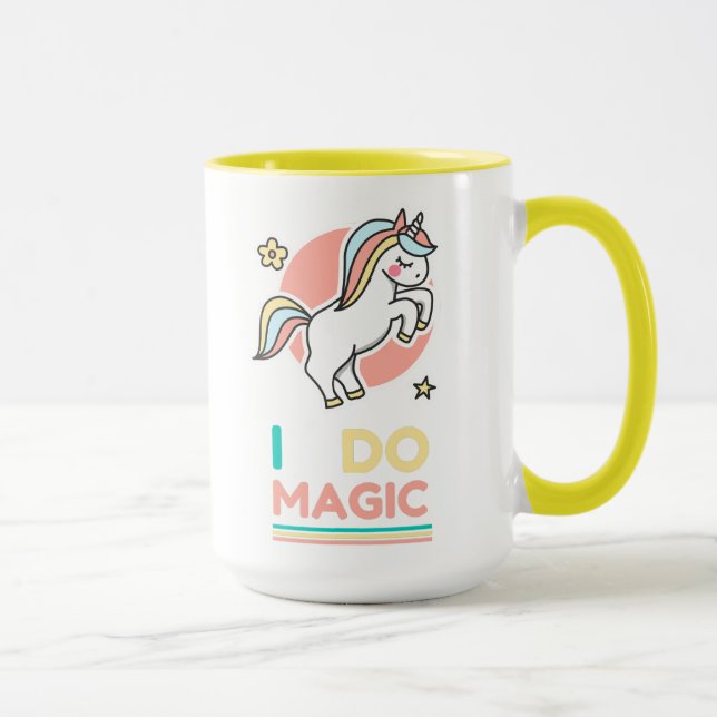 Unicorn - I Do Magic Mug (Right)