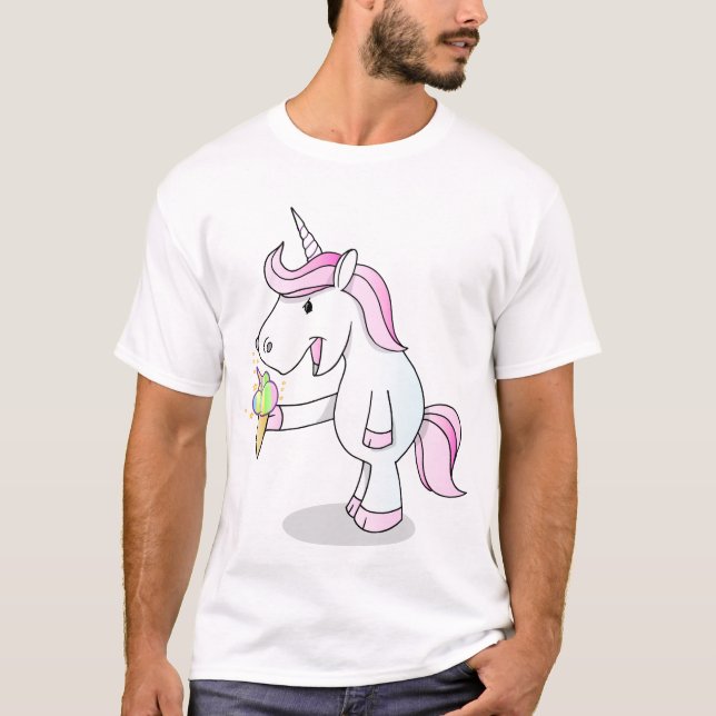 Unicorn Ice cream T-Shirt (Front)