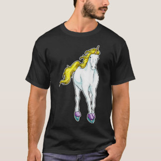 Unicorn Ice skating Roller skates T-Shirt