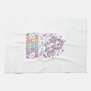 Unicorn I'm Not Weird I'm Unicorn Level Unique Ado Kitchen Towel