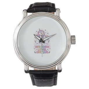 Unicorn I'm Not Weird I'm Unicorn Level Unique Ado Watch
