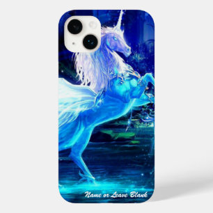 Unicorn in Moonlight Customize Name iphone Case-Mate iPhone 14 Plus Case
