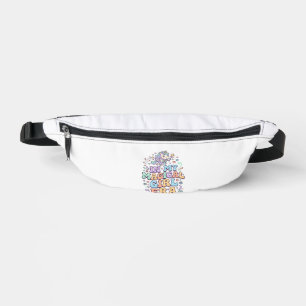 Unicorn In My Magical Girl Era Kawaii Sticker and  Fanny Pack