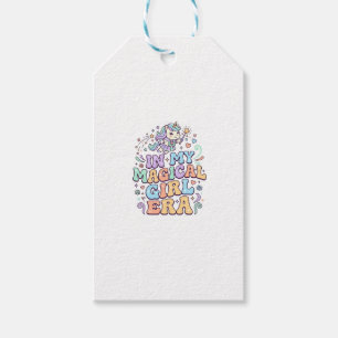Unicorn In My Magical Girl Era Kawaii Sticker and  Gift Tags