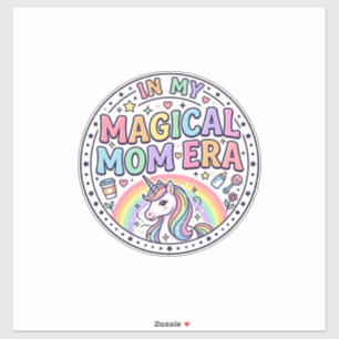 Unicorn In My Magical Mom Era Funny Shirt Graphic_