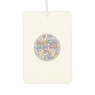 Unicorn In My Magical Mom Era Funny Shirt Graphic_ Air Freshener