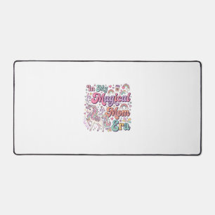 Unicorn In My Magical Mom Era Kawaii POD Artwork_1 Desk Mat