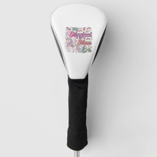 Unicorn In My Magical Mom Era Kawaii POD Artwork_1 Golf Head Cover