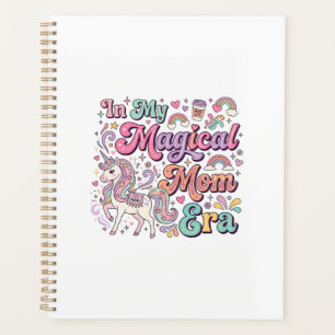 Unicorn In My Magical Mom Era Kawaii POD Artwork_1 Planner