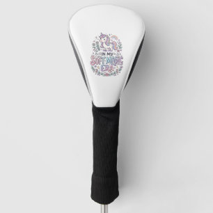 Unicorn In My Soft Magic Era Playful Typography De Golf Head Cover