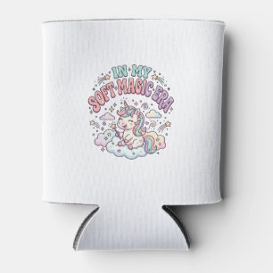 Unicorn In My Soft Magic Era Retro Style Product G Can Cooler