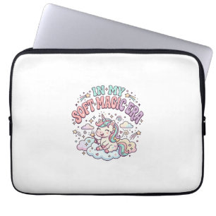 Unicorn In My Soft Magic Era Retro Style Product G Laptop Sleeve