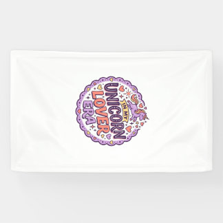 Unicorn In My Unicorn Lover Era Whimsical Merch De Banner