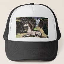 "Unicorn in the Mountains" colorized