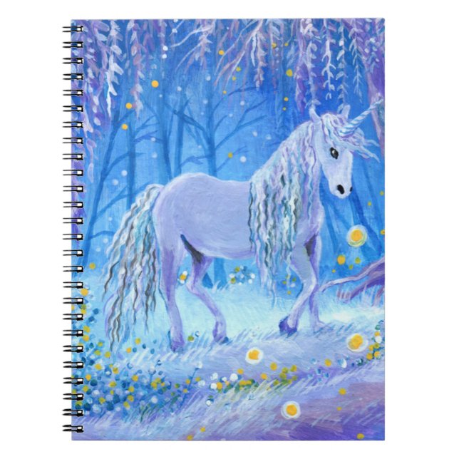 Unicorn in the Woods Notebook (Front)