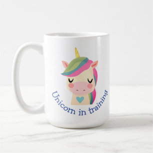 Unicorn in Training Fun Quote Coffee Mug