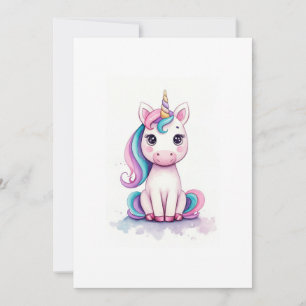 unicorn invitation