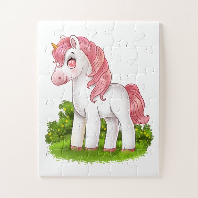 Unicorn Jigsaw Puzzle (Vertical)
