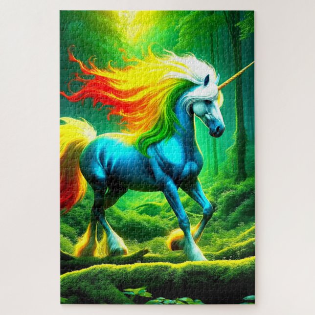 Unicorn Jigsaw Puzzle (Vertical)