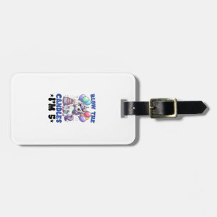 Unicorn Kids 5th Birthday Party Boy 5 Year Old Bda Luggage Tag
