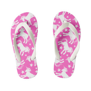 Unicorn Kid's Flip Flops