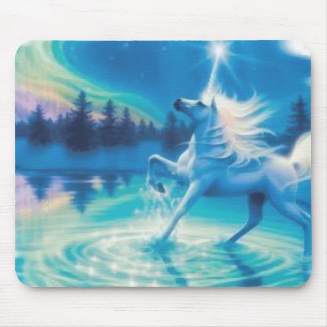 Unicorn Lake Mouse Pad (Front)
