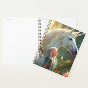 Unicorn Laughter Calendar Planner