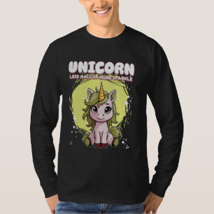 Unicorn Less Gallop More Sparkle Unicorn 2 T-Shirt