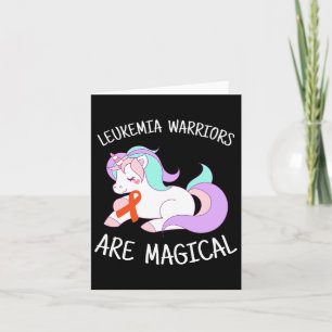 Unicorn Leukemia Awareness Gift Card
