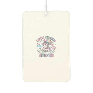 Unicorn Little Weather Unicorn Graphic Design Whit Air Freshener