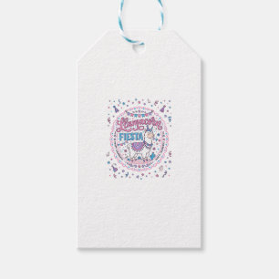 Unicorn Llamacorn Fiesta Playful Shirt Graphic_1 Gift Tags