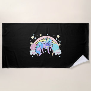 Unicorn LOVE Beach Towel