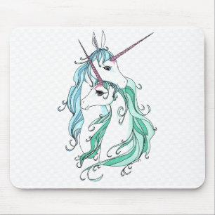 Unicorn Love Mouse Pad