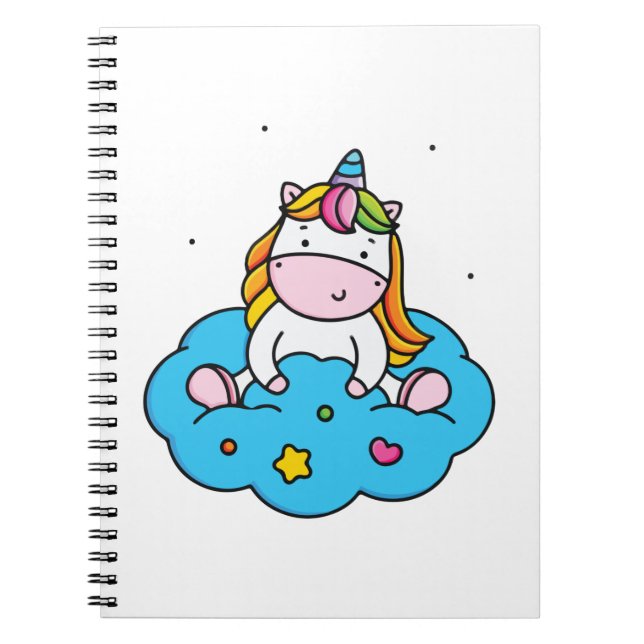 Unicorn love notebook (Front)