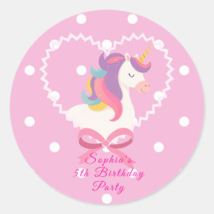 Unicorn Love Sticker – Pink Dot Edition