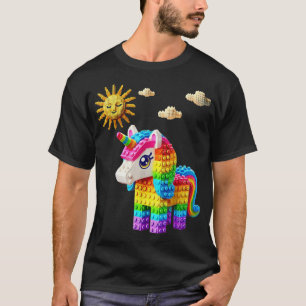 Unicorn Lover Master Builder Bricks Blocks Play T-Shirt