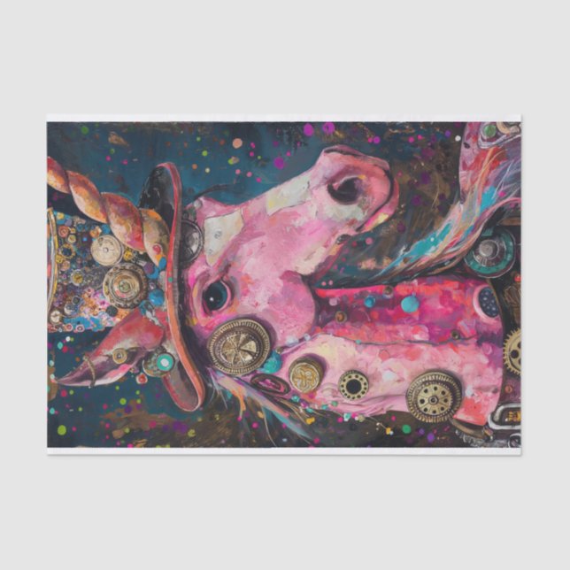 Unicorn Lyfe1 Tissue Paper (Front)