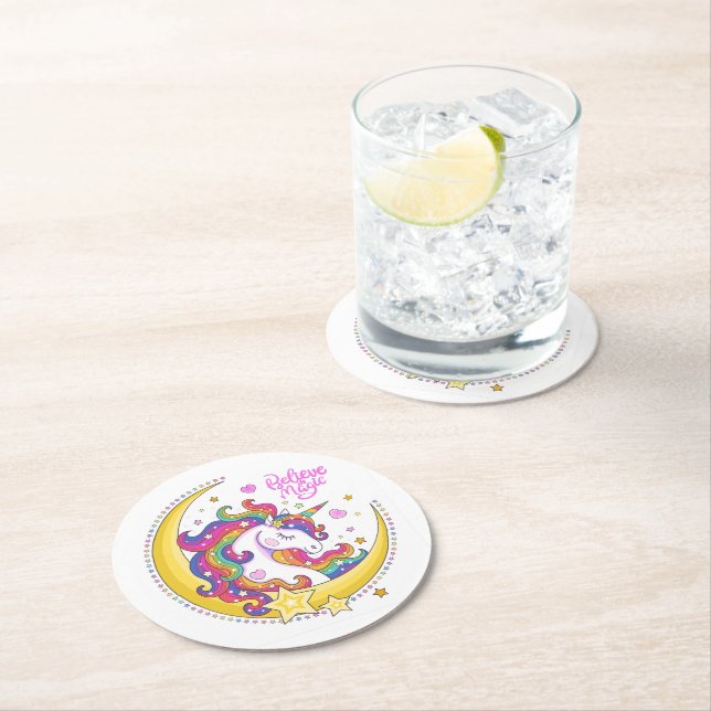 Unicorn Magic Coasters (Insitu)