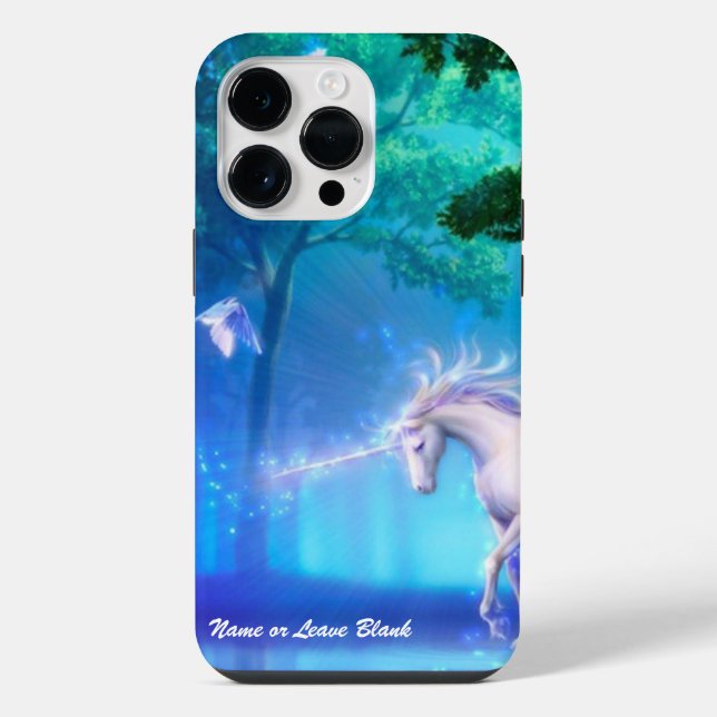 Unicorn Magic Customize Name iphone Case (Back)