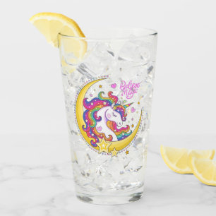 Unicorn Magic Glass Tumbler