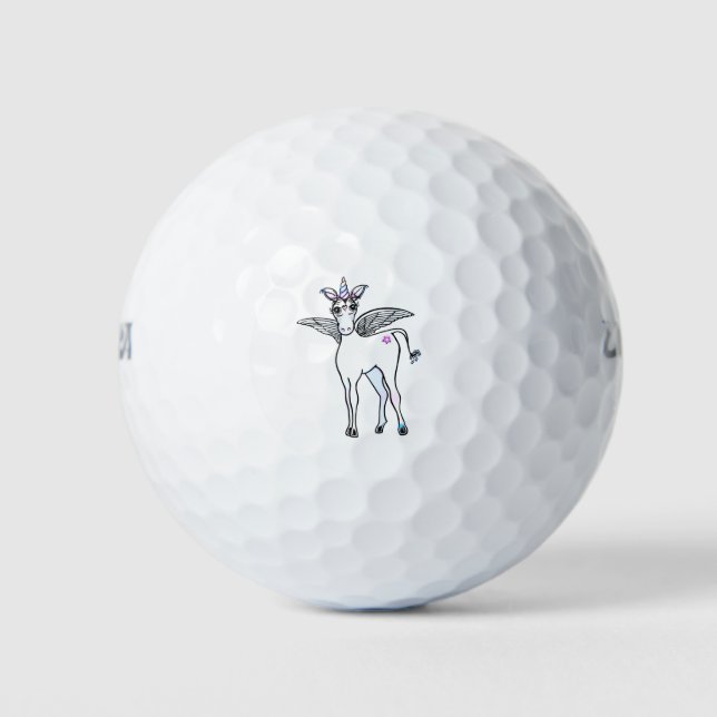 Unicorn Magic Golf Balls (Front)