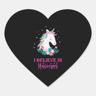 UNICORN MAGIC HEART STICKER