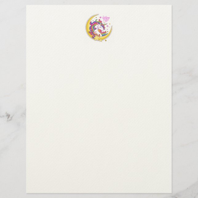 Unicorn Magic Letterhead (Front)
