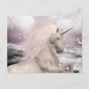 Unicorn Magical Beauty Postcard