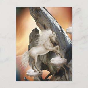 Unicorn Magical Beauty Postcard