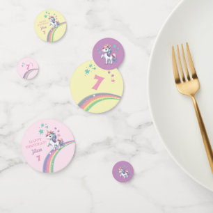 Unicorn Magical Birthday Party  Confetti