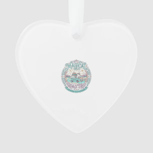 Unicorn Magical Road Trip Original Graphic Tee Des Ornament