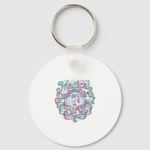 Unicorn Magical Since Birth Original Graphic Tee D Keychain