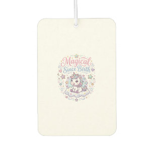Unicorn Magical Since Birth Print Ready POD Artwor Air Freshener