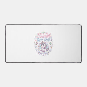 Unicorn Magical Since Birth Print Ready POD Artwor Desk Mat